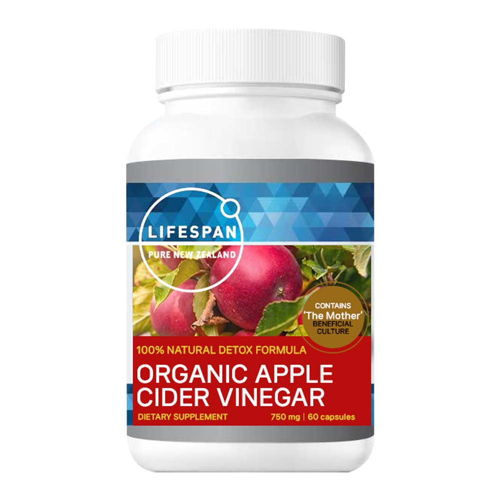 Organic Apple Cider Vinegar (60 capsules)