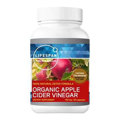 Organic Apple Cider Vinegar (60 capsules)