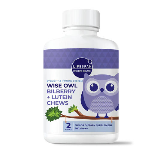 Wise Owl Bilberry + Lutein Chews (200 chews)