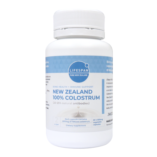 New Zealand 100% Colostrum 600 (60 capsules)