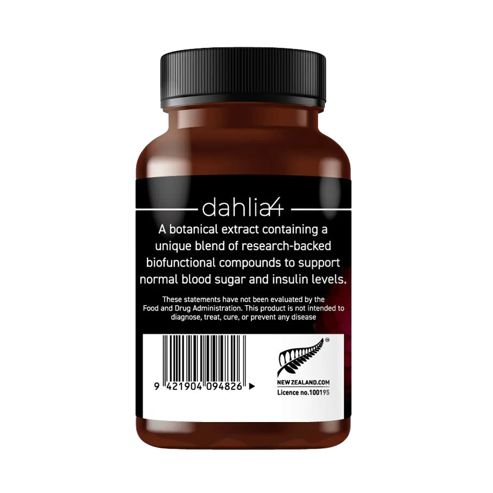 Dahlia4™ Natural Glucose Support (60 capsules)