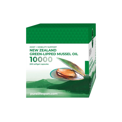 New Zealand Green-Lipped Mussel Oil 10,000 (200 capsules)